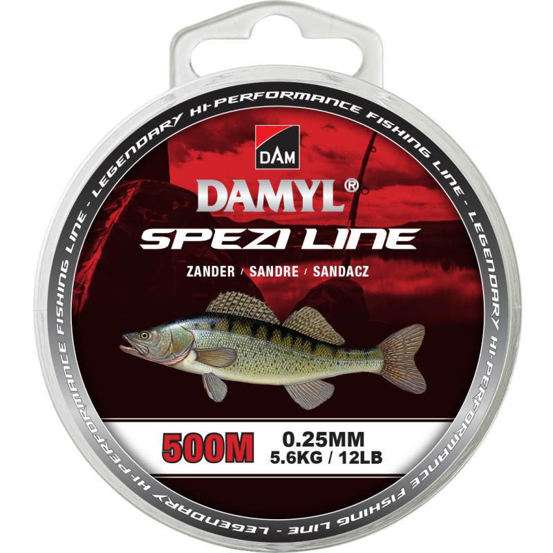 DAM Damyl Spezi Line Sandre 500M 0.25mm 5.6Kg