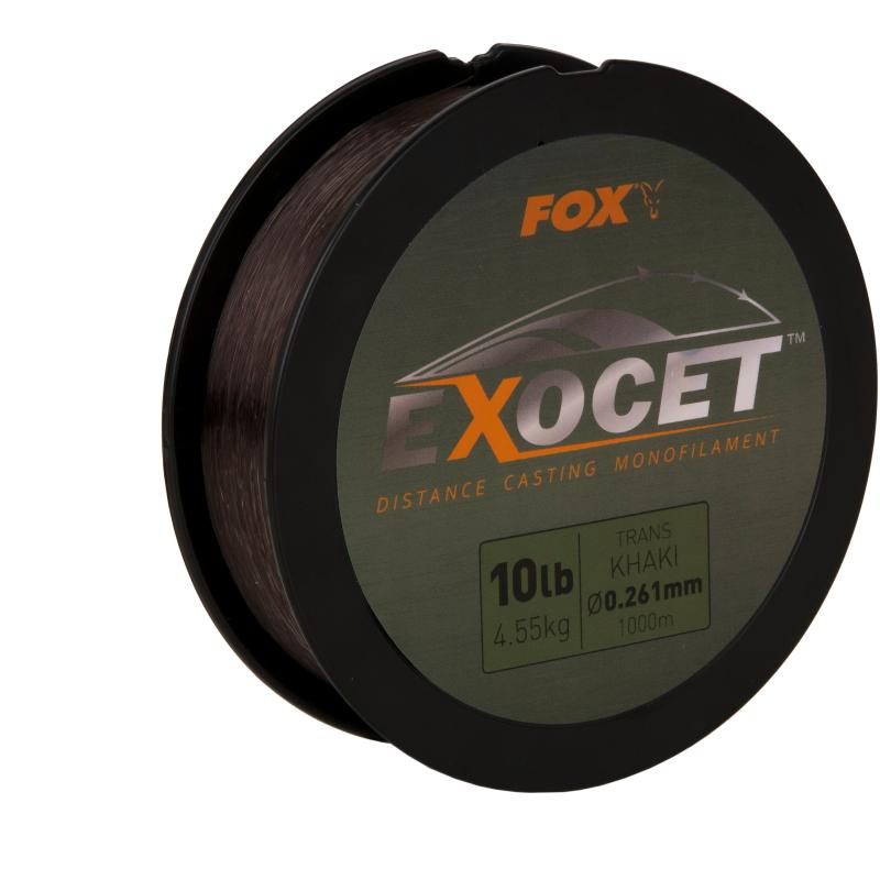 FOX Exocet Mono Trans Khaki 10 lb 0.261mm