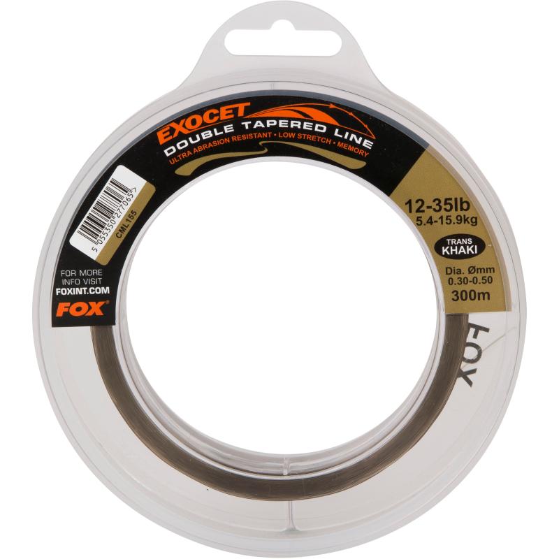 FOX Exocet Double Tapered Line 0.30-0.50 x 300m
