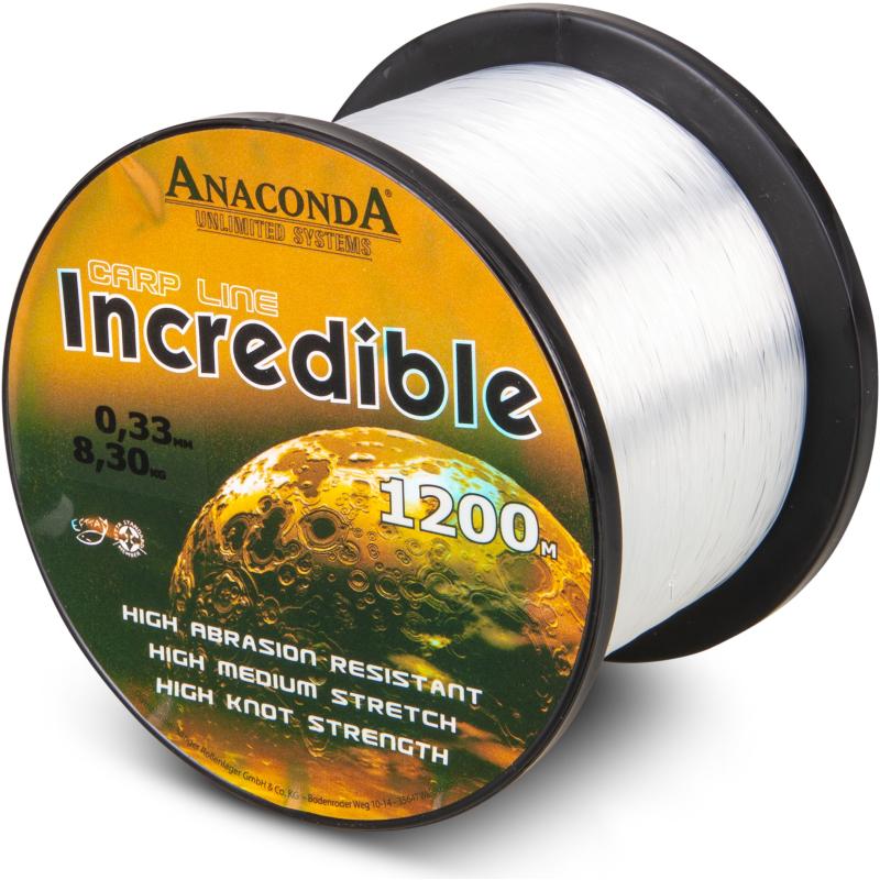 Anaconda Incredible Line tr. Wäiss 1200m 0,37mm