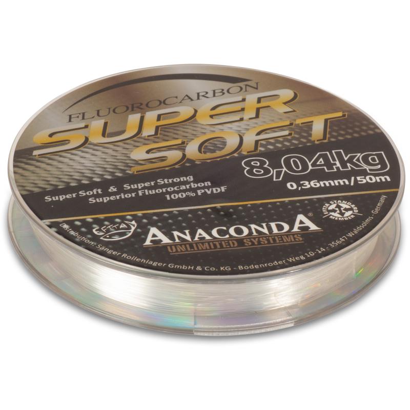 Fluorocarbone Anaconda Super Soft 50m / 0,36mm