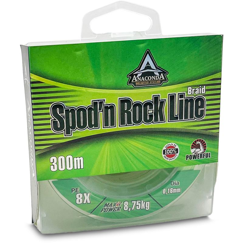 Anaconda Spod'n Rock Line Fl. Gréng 300m 0,16mm / 8,75kg