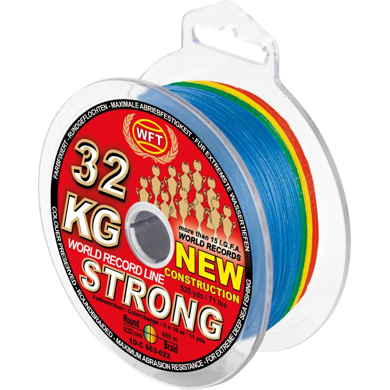 WFT NIEUW 32KG Strong EX Electra SHP 260m multic.