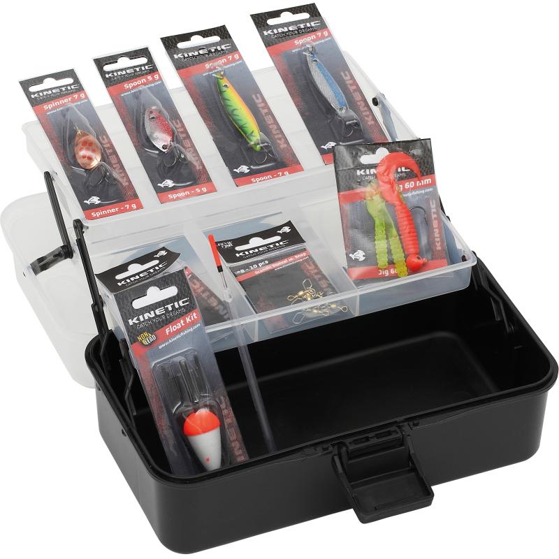 Kinetic Tackle Box Kit - Zoetwater Ferskvann / Ferskvand / Färskvatten