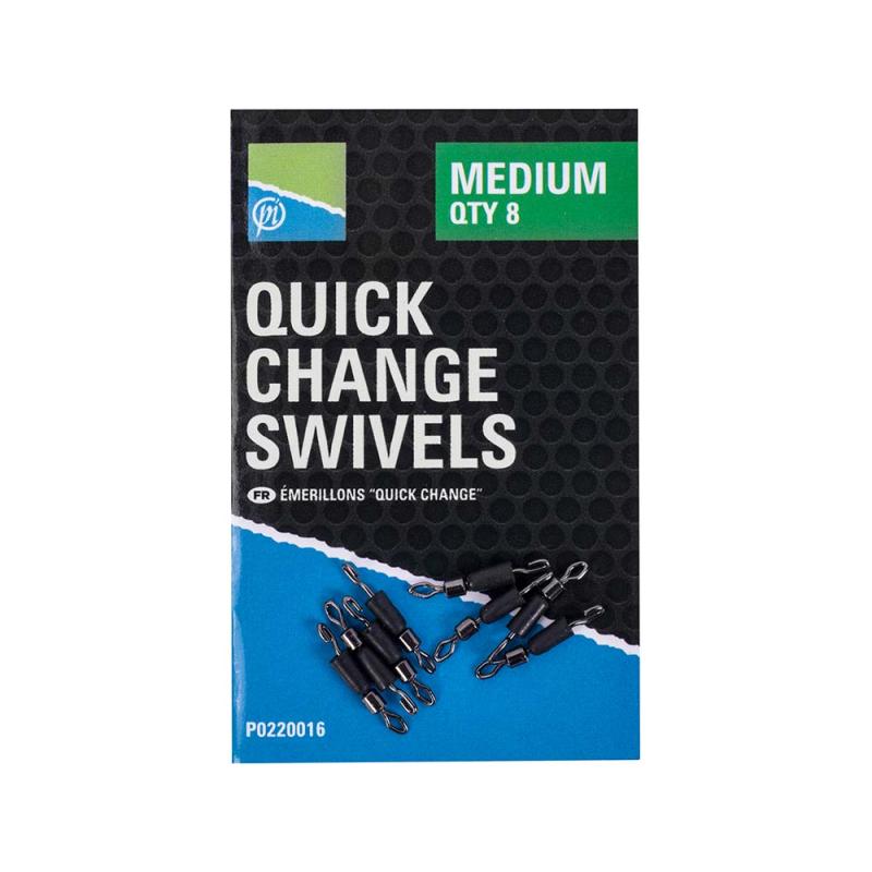 Preston Quick Change Swivels - Medium