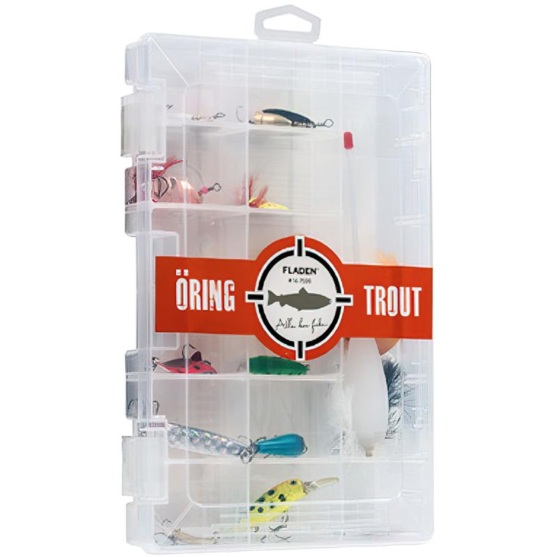 FLADEN target fish box trout with bait and accessories