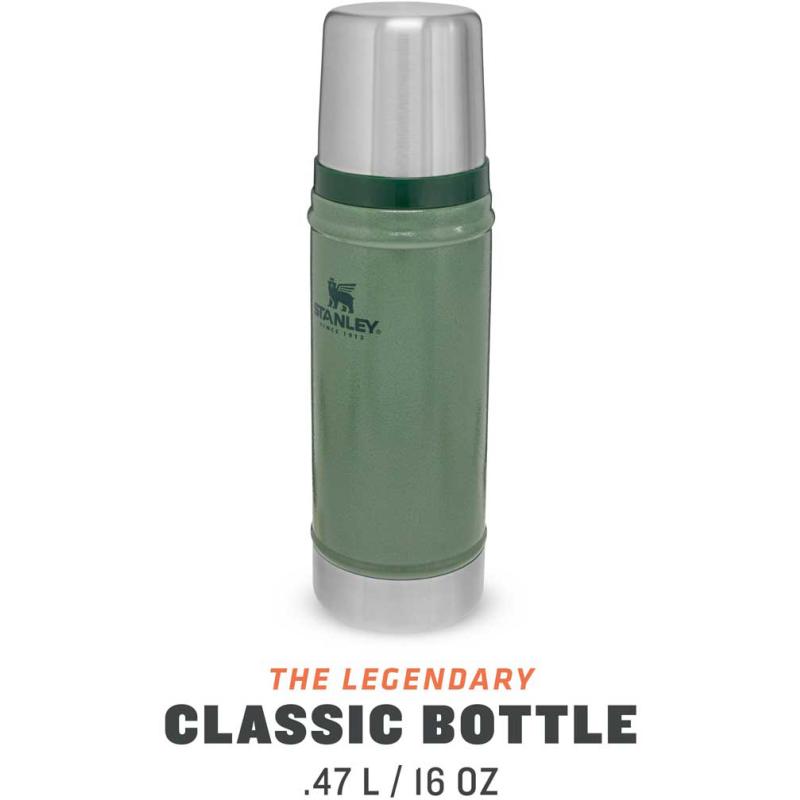Stanley Classic vacuum bottle 0,47 L capacity green