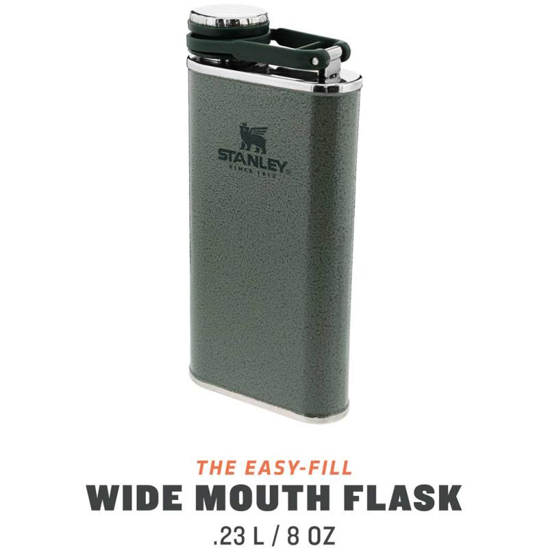 Stanley Classic Wide Mouth Flask 236 Ml Kapazitéit Green