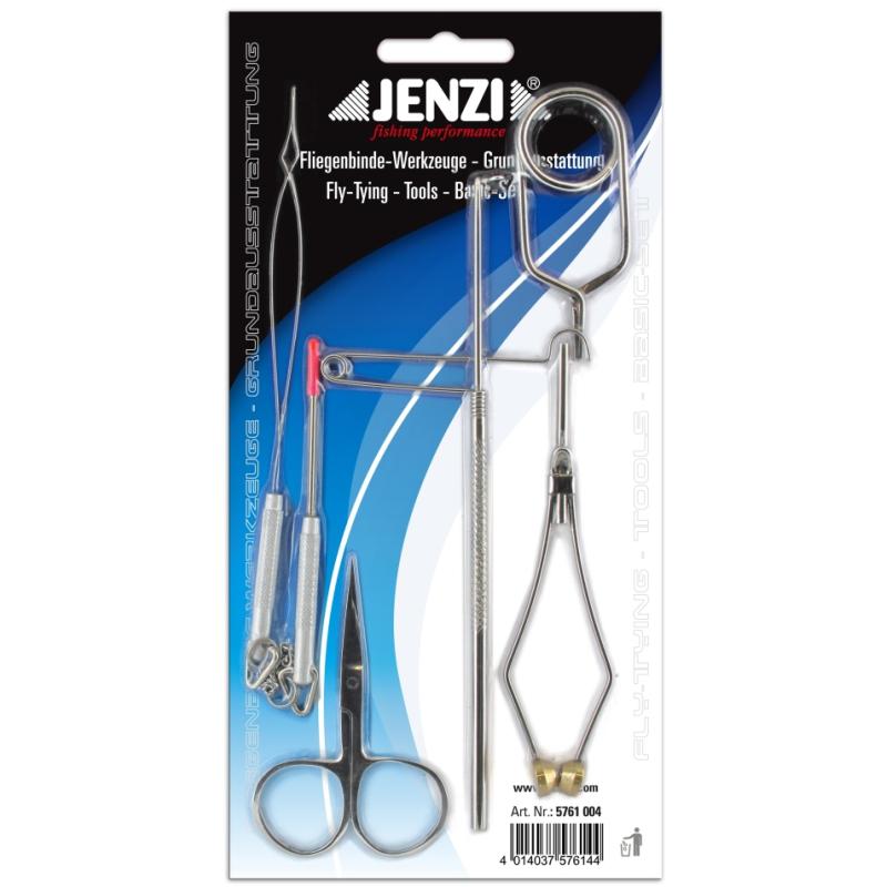 JENZI Fly Tying Starter set 6 outils