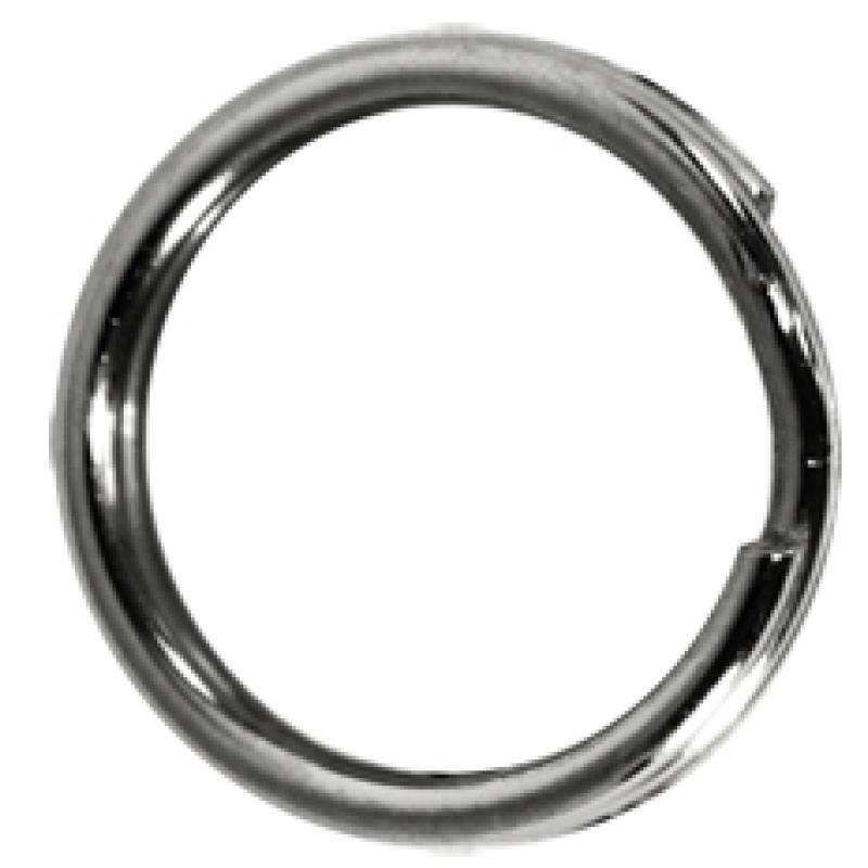 JENZI Strong anneaux de saut en acier inoxydable, taille 6