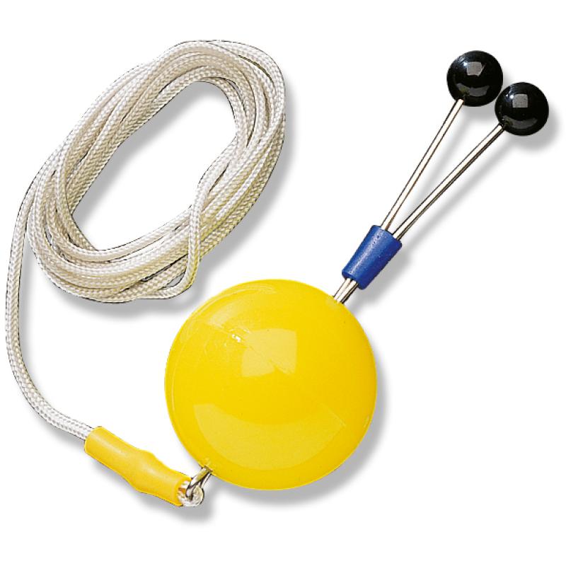 JENZI ball bite indicator with string, neon yellow