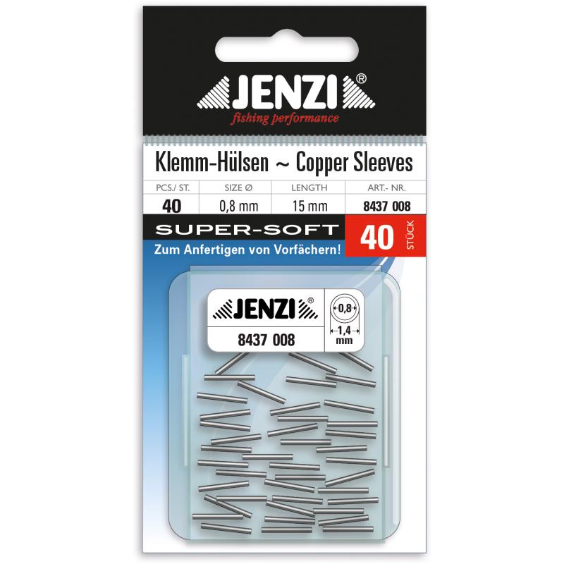 JENZI clamping sleeves 15mm SB 0,8mm