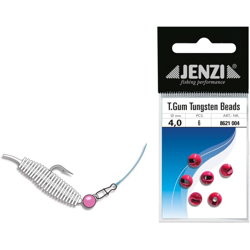 JENZI Tung.Pearl 4,0mm 6 / SB slot.pink