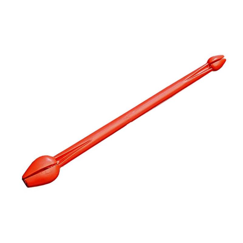 Plastic hook release, small, 14cm