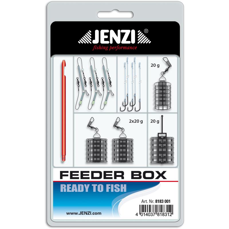 Feeder box, complete set ideal for beginners