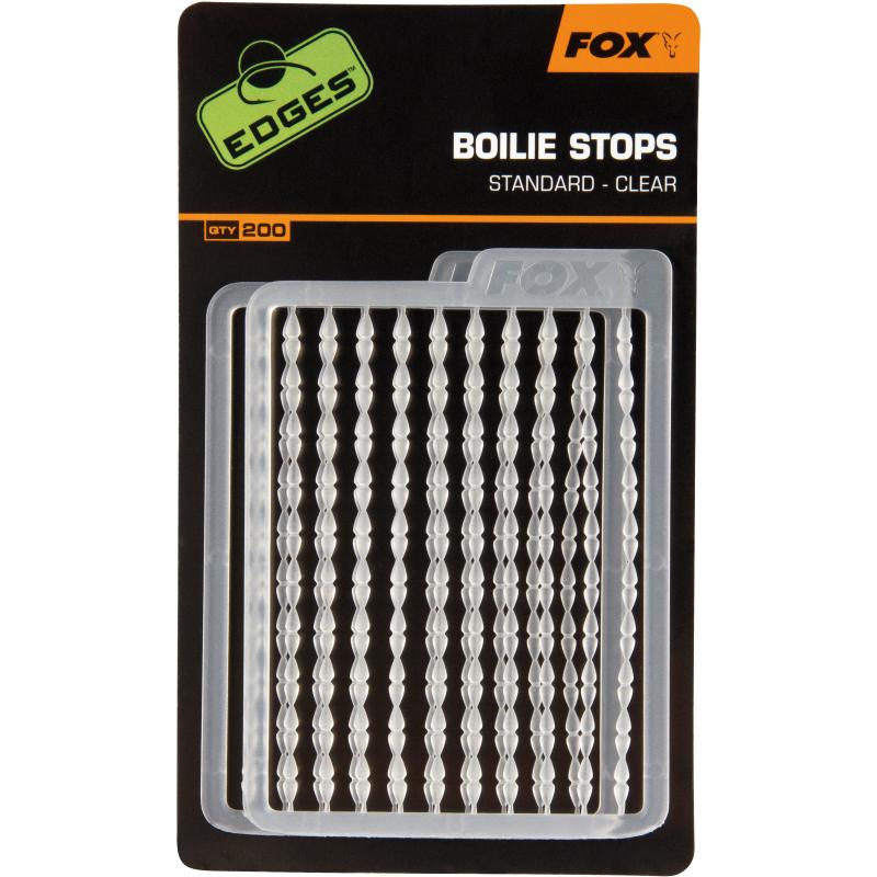 FOX Edges Boilie Stops Standard Clear
