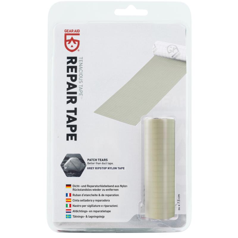 Gear Aid Repair Tape Gray Ripstop Nylon 50x7,5cm