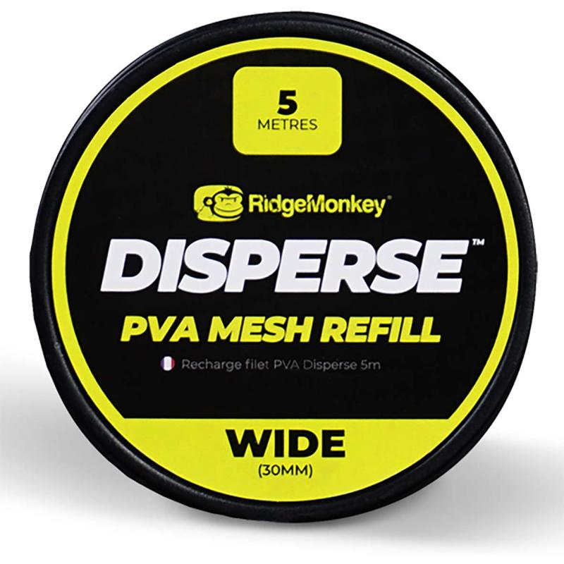 RidgeMonkey Disperse PVA Mesh Vulling Breed 5m