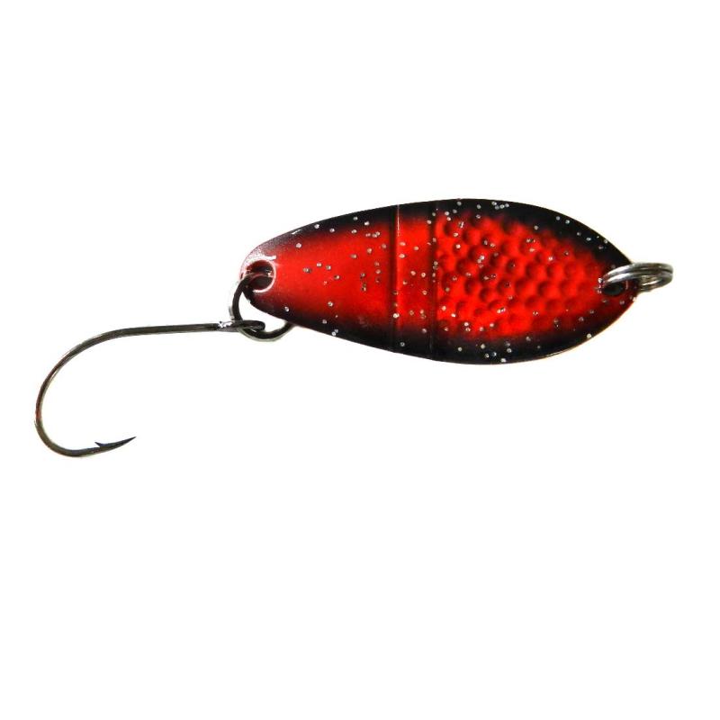 Paladin Trout Spoon Scale 2,9g black red glitter / silver
