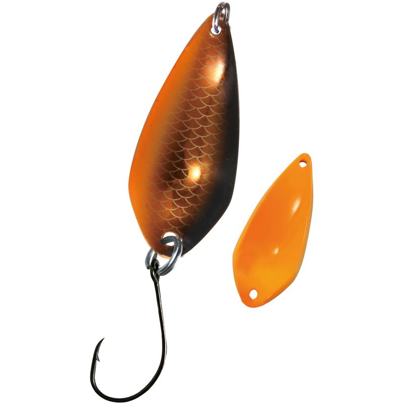 Paladin Trout Spoon Heavy Scale 4,4g noir-cuivre-orange / orange