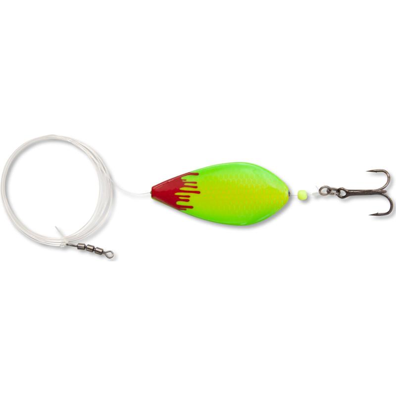 Magic Trout Spoon 8g Fat Bloody Inliner yellow / green