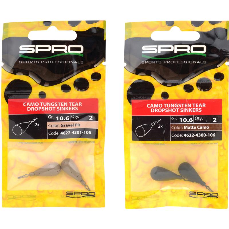 Spro Camo Tung Tear Ds Sinkers Mc 10,6g