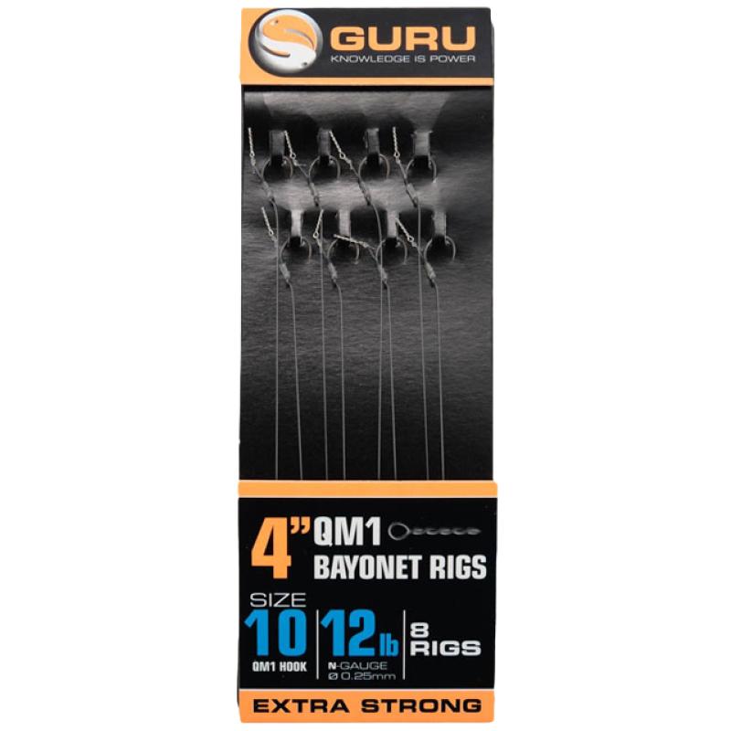 Baïonnettes GURU QM1 Ready Rig 4 "0.19 / taille 14