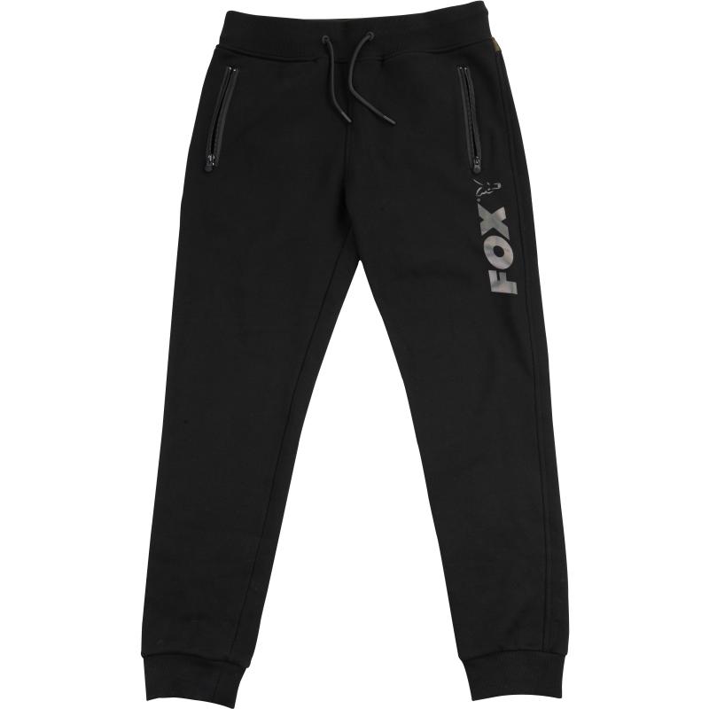 Pantalon de jogging noir / camouflage Fox - L