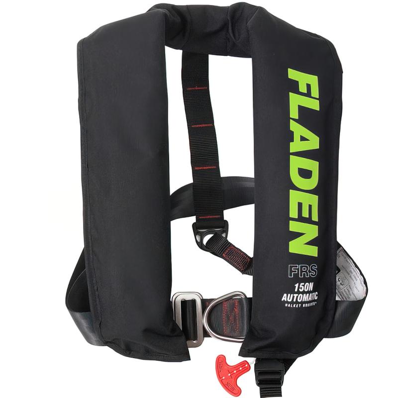 FLADEN life jacket Inflatable D-ring 150N automatic ISO 12402.3
