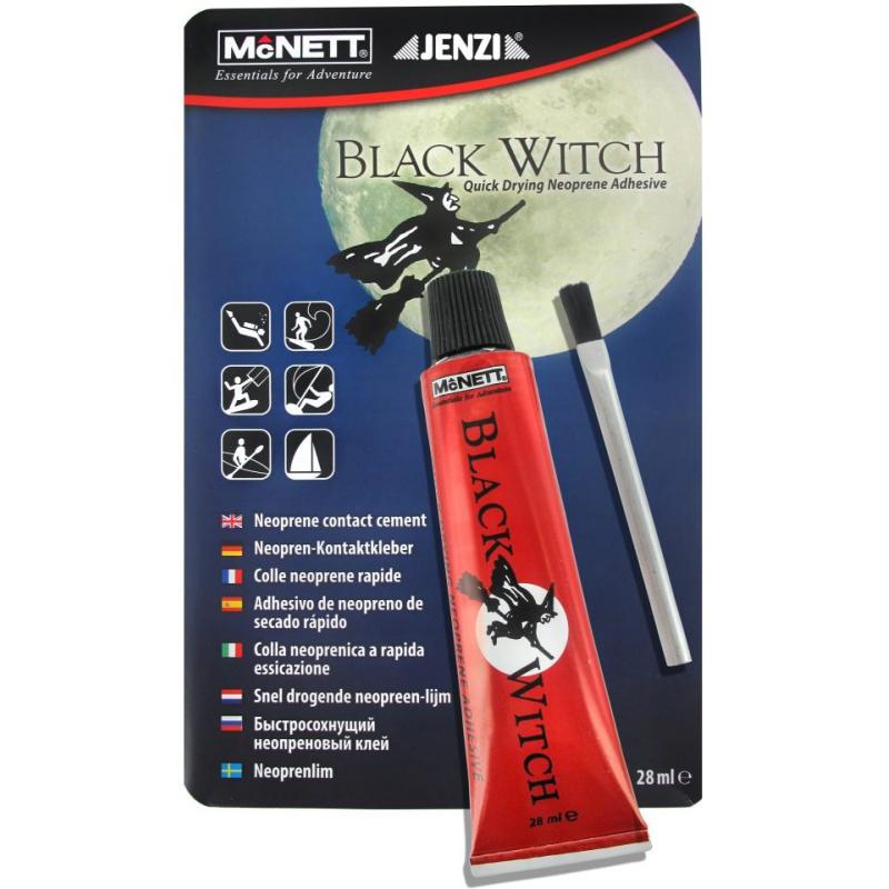 JENZI Black Witch, contact adhesive for Noepren, rubber ectr.