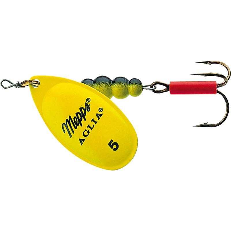 Mepps Aglia Fluo chartreuse taille 4