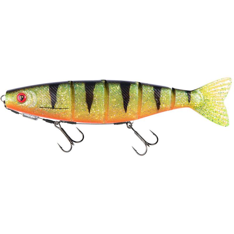 Fox Rage Pro shad Jointed LOADED 23cm / 9 "UV Perch
