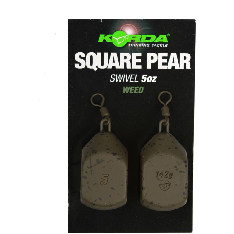 Korda Square Pear Swirl Blister 2 stuks 3oz / 84 gr