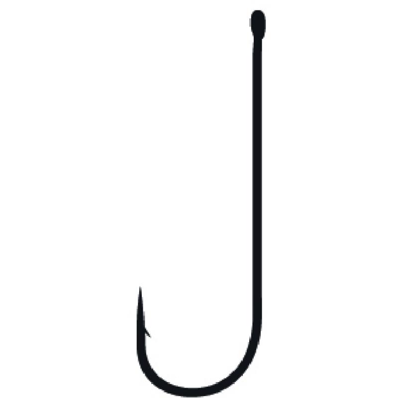 JENZI Aberdeen-Classic hook, loose, size 4, black