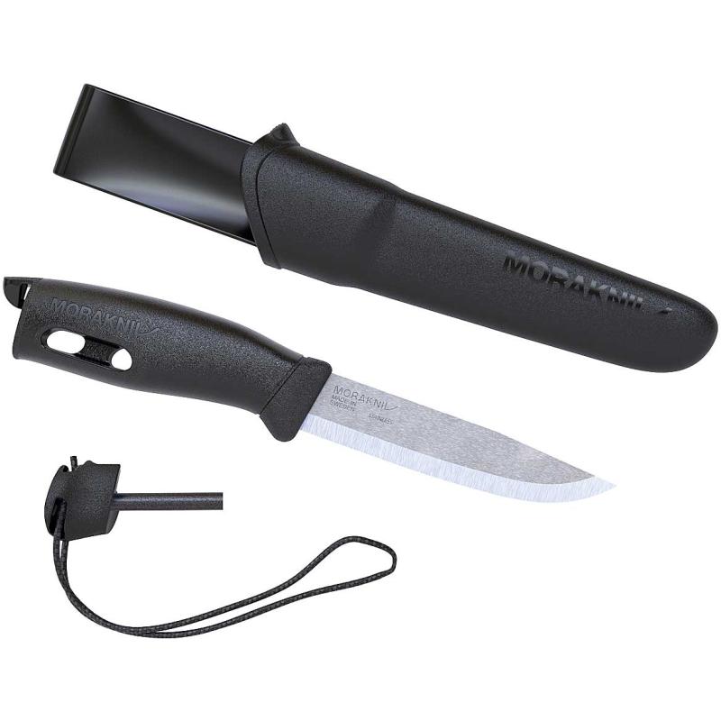 Morakniv Belt Knife Companion Spark Black Blade length 10,3cm
