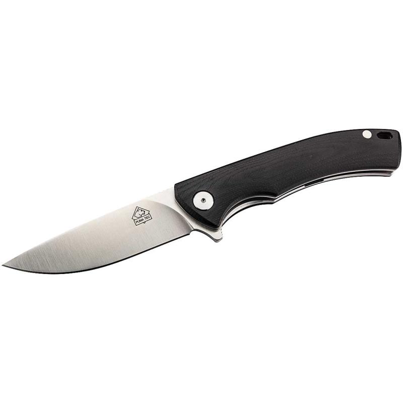 Puma Tec one-hand knife G10 black, blade length 9cm