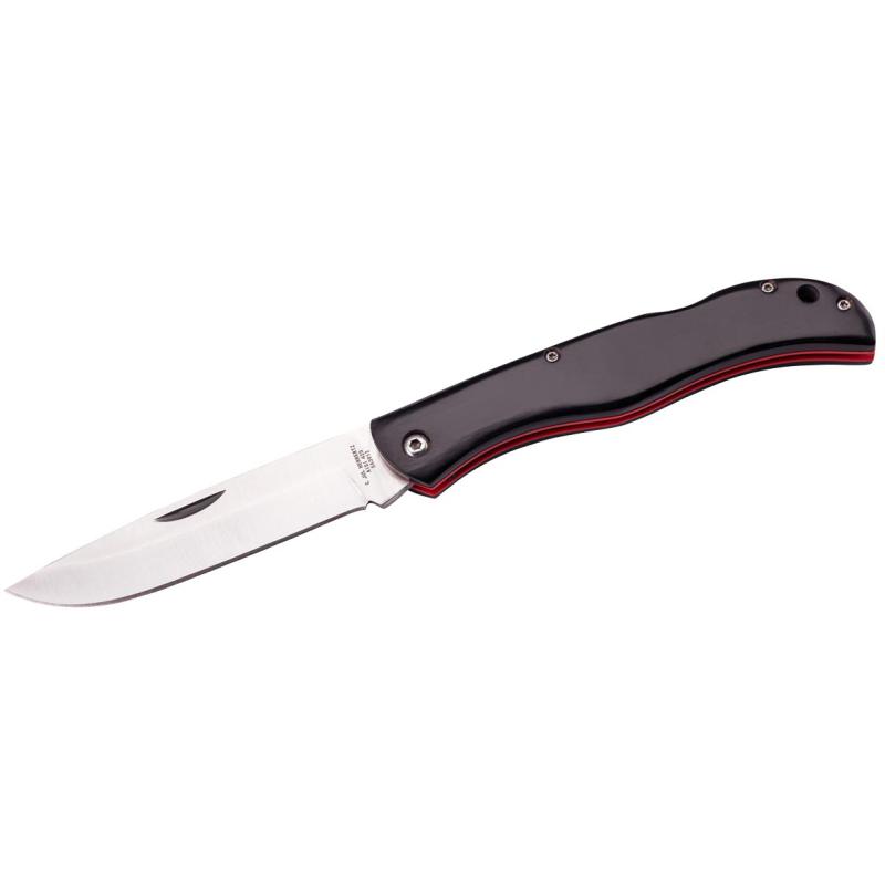 Herbertz pocket knife, steel Aisi 420, pakka wood brown, blade 9,7cm