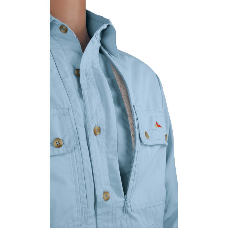 Viavesto women's shirt Sra. SLIDES: light blue, size. 38