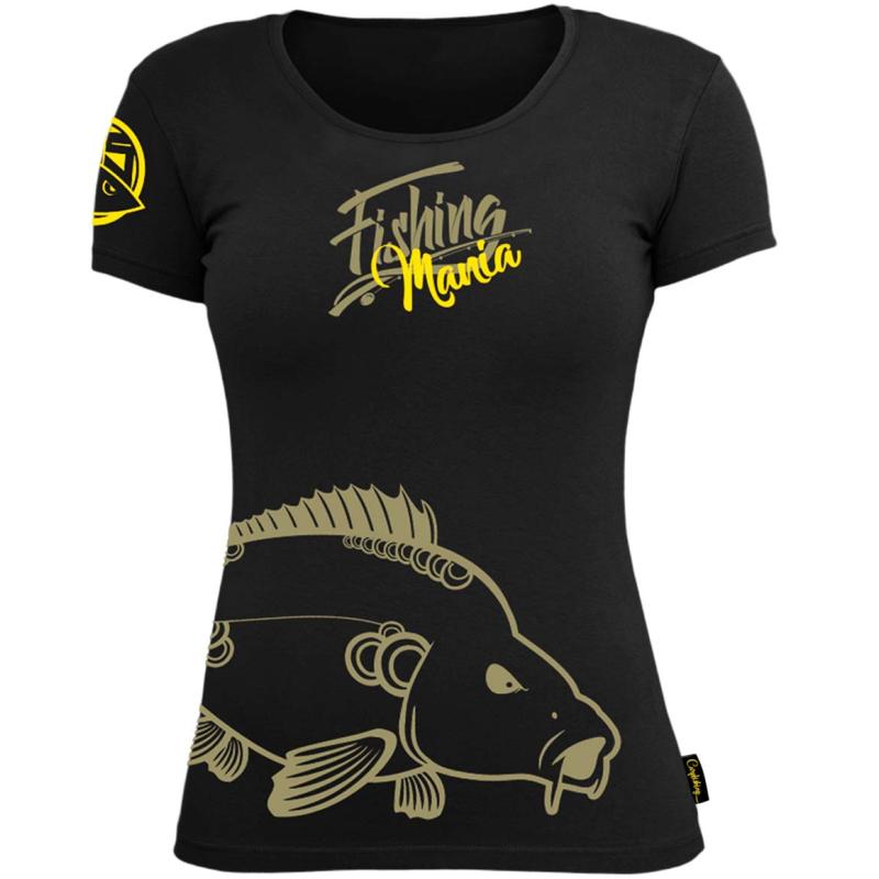 Hotspot Design T-shirt vrouw Fishing Mania Carpfishing maat L