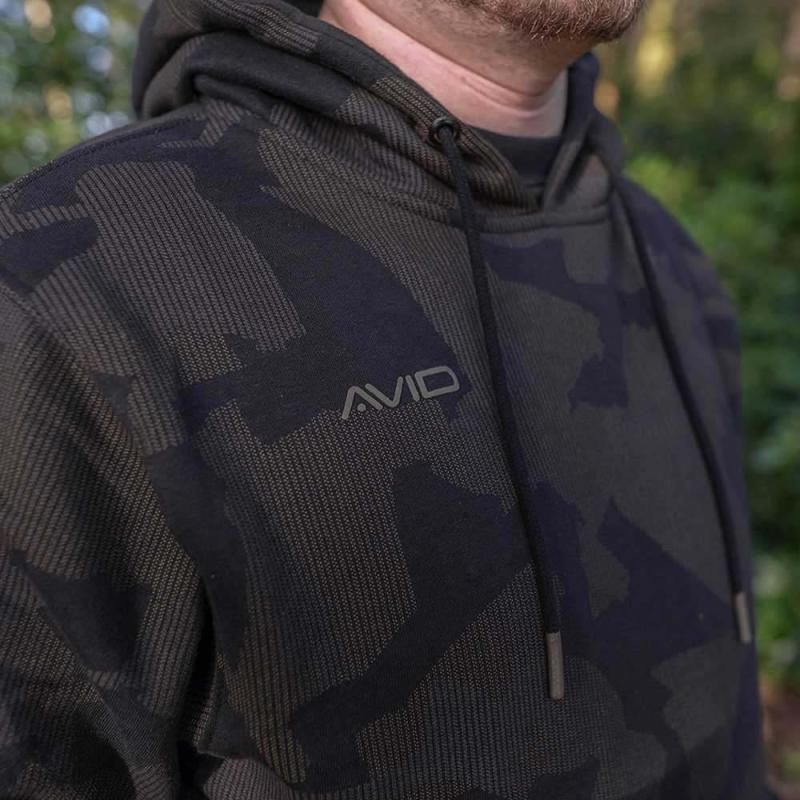 Avid Distortion camouflage hoodie L
