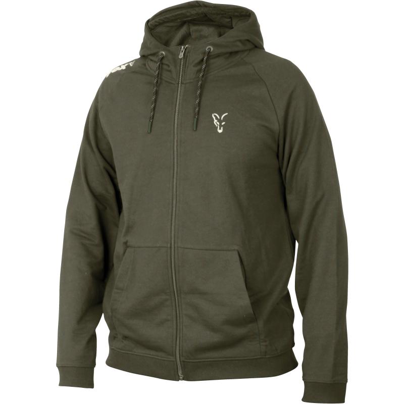 Fox collection Green Silver LW hoodie - L