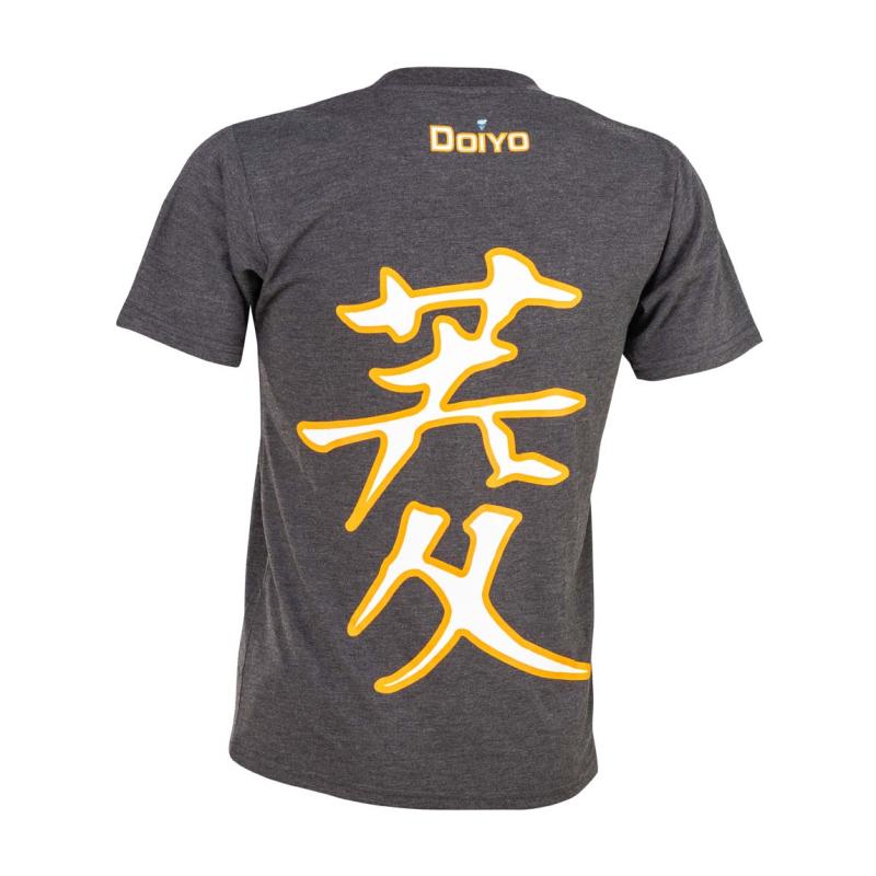 Doiyo T-Shirt Logo antraciet Gr. XXL