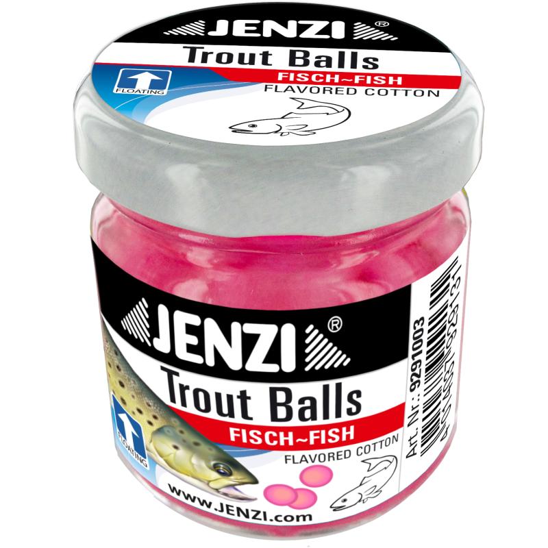 JENZI Trout balls Fisch Pink