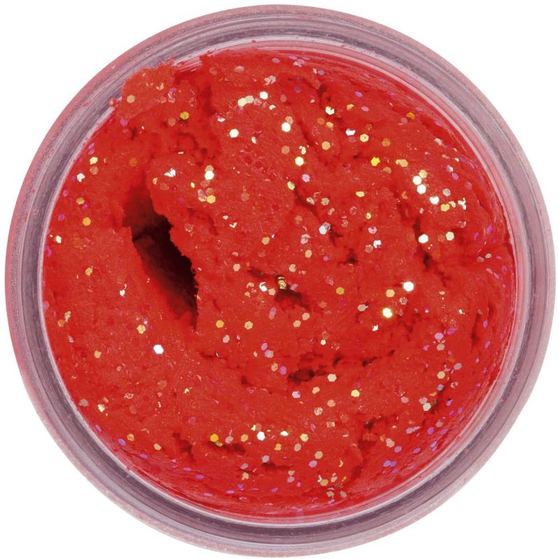 Berkley Natural Scent Truite Bait Glitter Saumon Oeuf Rouge