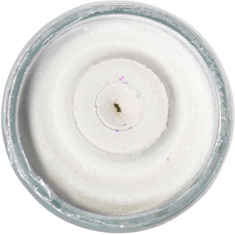 Berkley Natural Scent Trout Bait Glitter Krebs White
