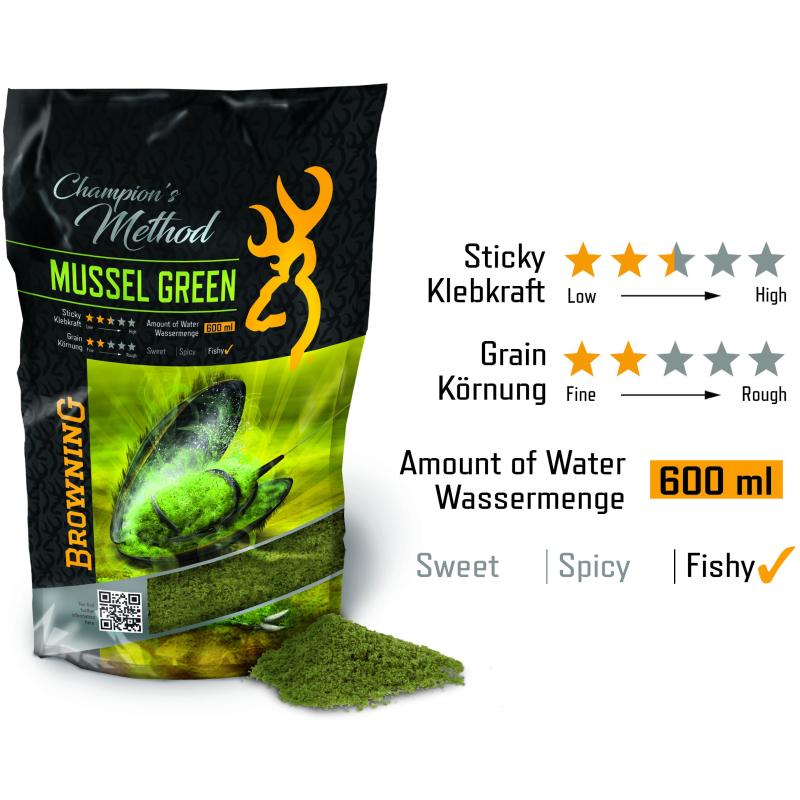 Browning Champion's Method Mussel green green 1kg