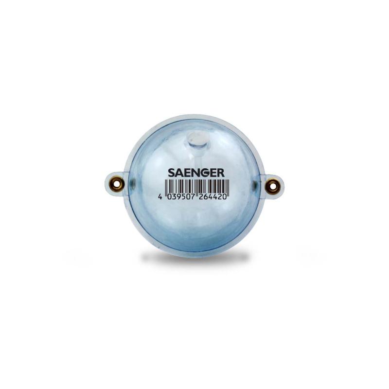 Sänger SAE water ball with metal eyelets transparent Ø32mm