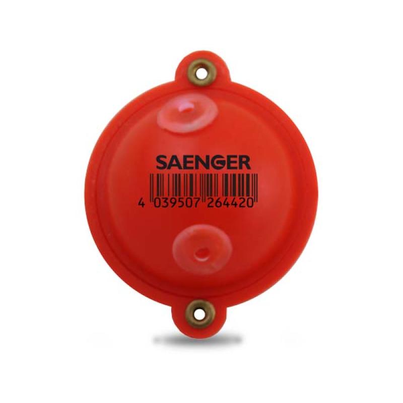 Sänger water ball with metal eyelets red Ø22mm
