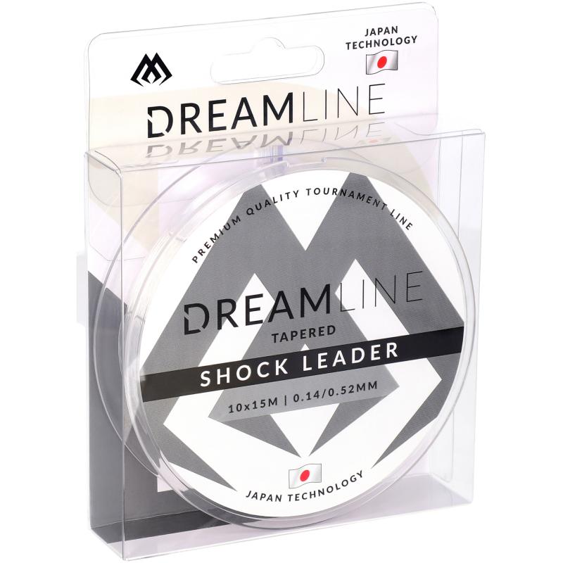 Mikado Dreamline Tapered Shock Leader 0.14-0.52mm/10X15M