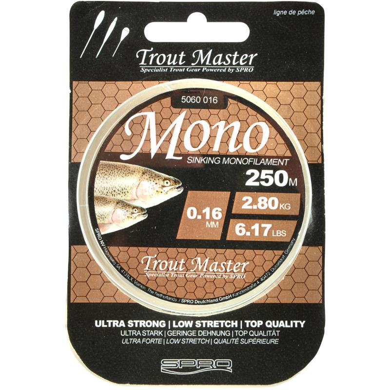 Spro Troutmaster Mono 0,25 / 6.20Kg 200M